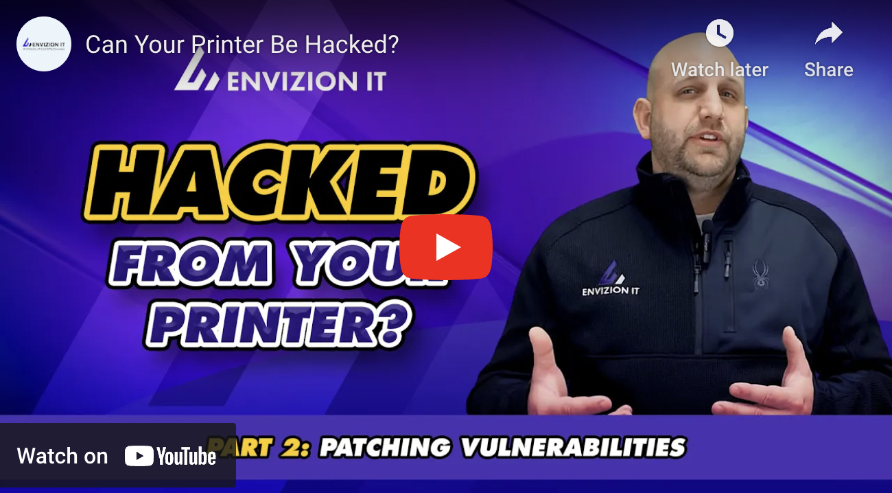 Can Your Printer Be Hacked?